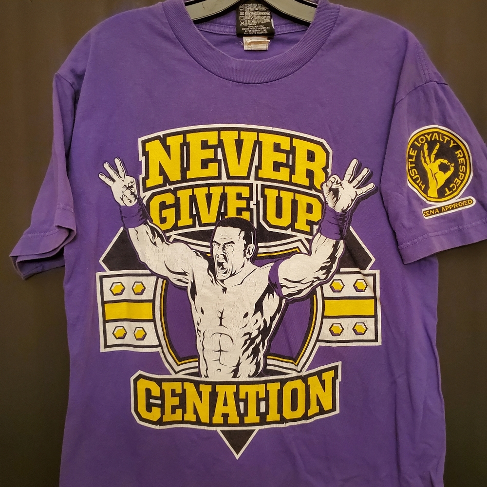 Vintage WWE John Cena wrestling shirt size medium